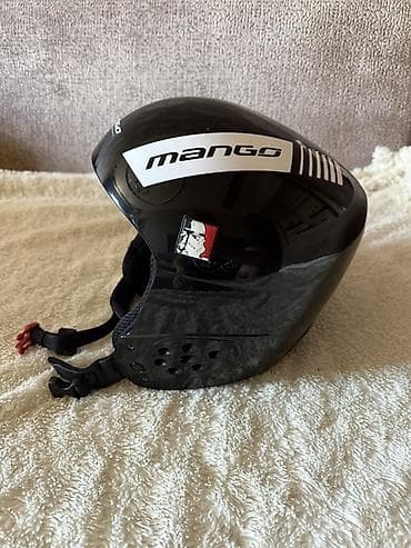 Mango Sport Safety xizək/snowboard dəbilqəsi - Rəng: qara, ağ loqolu at lalafo.az Mango Sport Safety xizək/snowboard dəbilqəsi - Rəng: qara, ağ loqolu