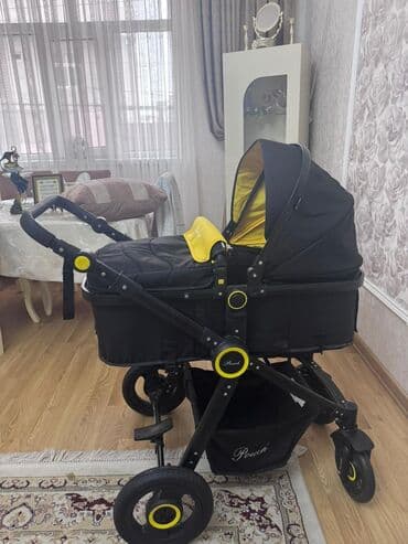 yüngül uşaq arabası: Çıxarılmayan beşikli araba — 1