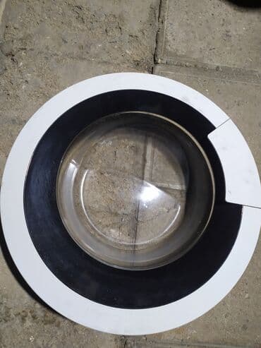 şüşe qapı: Hisense paltaryuyan maşın üçün ön qapı (lyuk) komplekti. - Material — 1