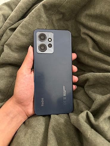 Redmi Note 12, 128 GB, rəng - Qara, Sensor, İki sim kartlı