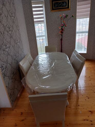 listlər: Для гостиной, Овальный стол, 6 стульев — 1