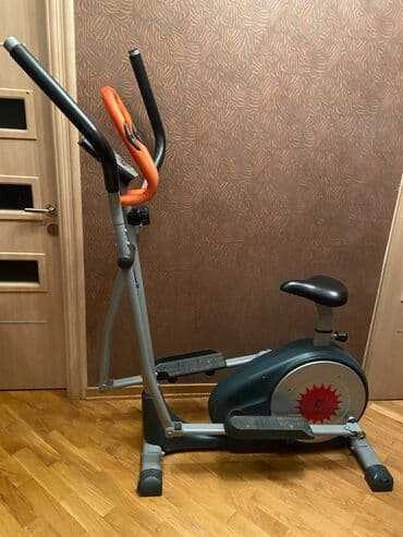 addım ölçən proqram: Elliptik trenajor – çoxfunksiyalı kardio qurğusu - Kombinə edilmiş — 3