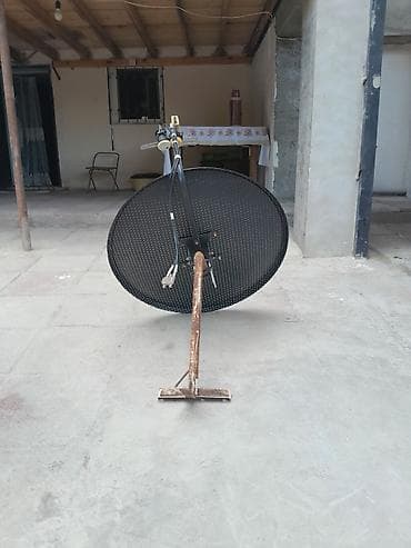 Pereforasiya edilmiş metal korpuslu peyk antenası (AS markası, “8K