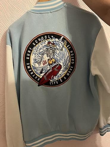 Digər: Məhsul: Varsity üslublu jaket – “California/Extreme Surf School” — 3