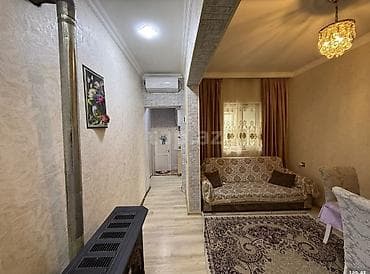 berdede satiliq evler: Satış üçün: həyət evi Plan: - 2 otaq: işıqlı qonaq otağı və yataq — 8