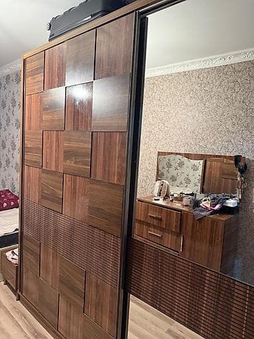 ucuz dehliz mebelleri: Təknəfərlik çarpayı, Dolab, Termo, 2 tumba, Türkiyə, İşlənmiş — 6