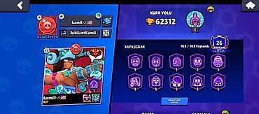 Оборудование для бизнеса: Brawl Stars hesabı –SATILIR Əsas göstəricilər: - Kupa: 62,312 (Kupa — 2