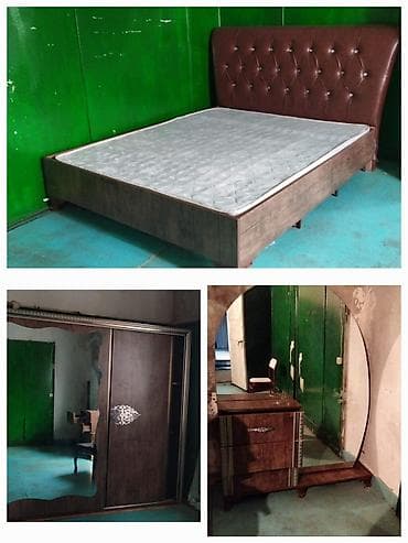 Другая мебель: ❤️Yataq desti ✅Satilir 300 azn. ✅Matras daxil✅ ✅Unvan: Qala qes — 1