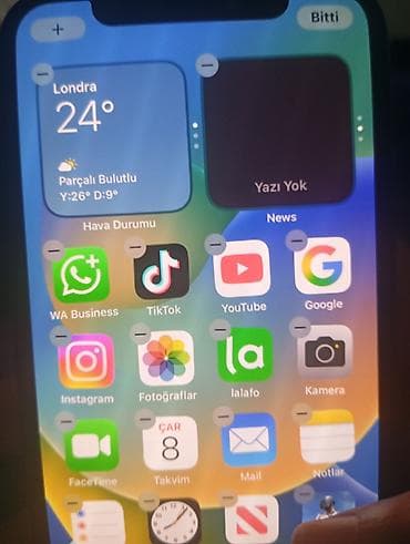 iphone 10 qiyməti: IPhone X, Qara, Face ID — 2