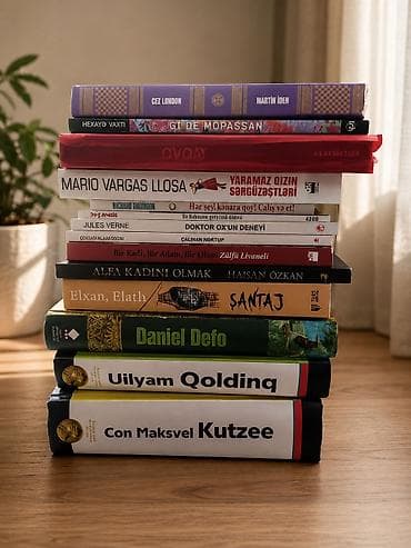 Müxtəlif janr və müəlliflərdən ibarət böyük kitab toplusu. Dəstdə — 1
