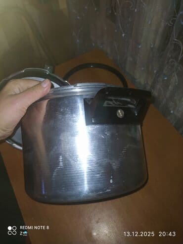 karaca qazan: Rəng - Gümüşü, Paslanmayan polad — 3