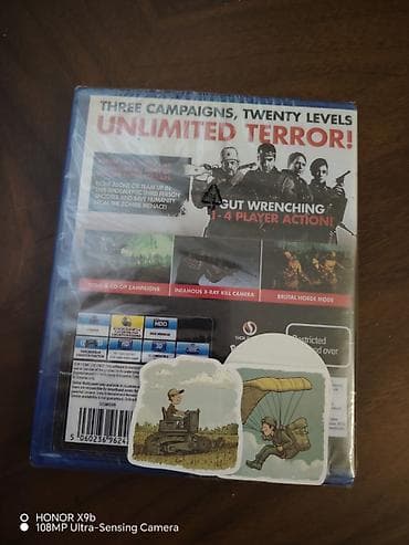islenmis printer satisi: PS4 oyunu – Zombie Army Trilogy - Dil/Region göstəricisi: CUSA 01345 — 2