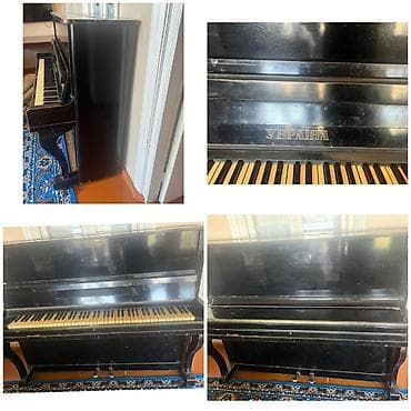 Musiqi alətləri: Upright piano – “Украина” modeli - Korpus: qara rəngli, klassik — 1