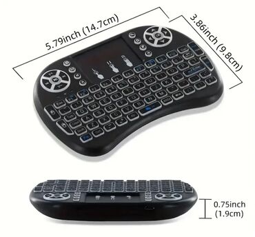 tv klaviatura: Mini işıqlı klaviatura — 3