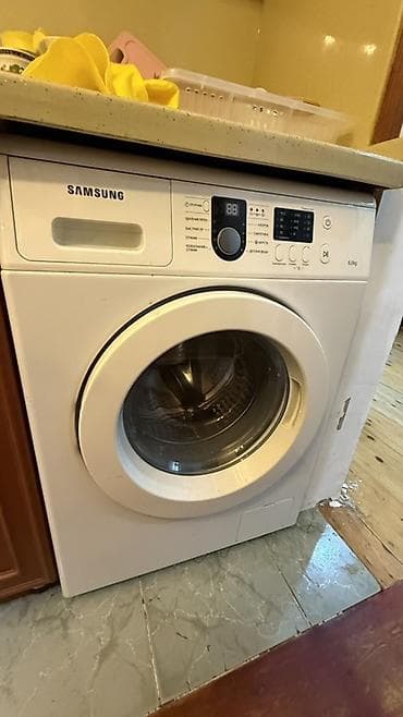 reqem: Samsung önyükləməli paltaryuyan maşın - Tip: Ön yükləməli, 6 kq yuma — 1