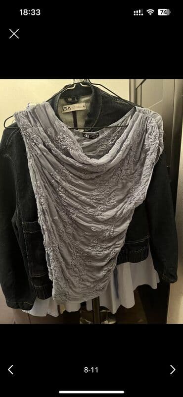 sədərəkdə kişi geyimləri: Futbolka, Zara, M, rəng - Mavi — 13