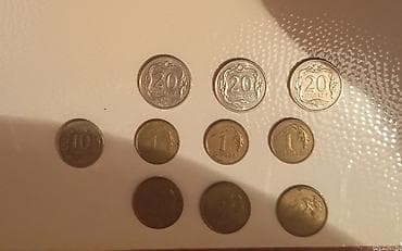 Polşa sikkələri dəsti. 1.2.10.20 polşa qəpikləri Tərkib: - 3 ədəd