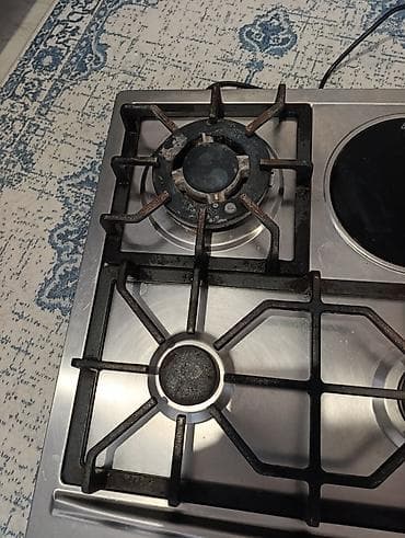 Plitələr və bişirmə panelləri: Qarışıq sobası Stolüstü, 4 gözlü, İşlənmiş — 4