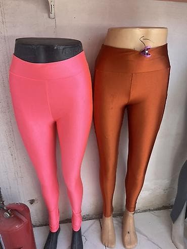 Qadın idman/casual legginsləri - Model: elastik, yüksək belli, dar