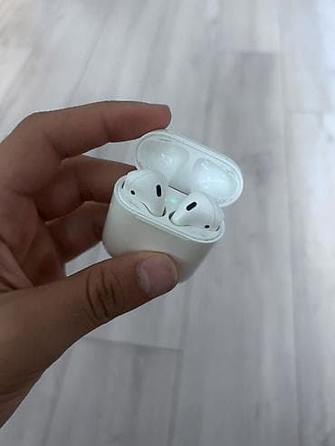 sur mikrofon: İşlənmiş Simsiz (Bluetooth) Qulaqcıqlar, Apple, rəng - Ağ — 3