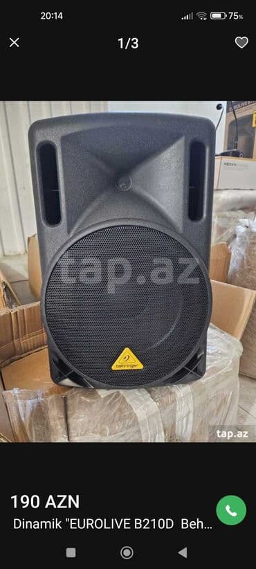 куплю радиодетали дорого: Behringer dinamiklər — 1