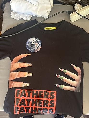idman şort: Raf Simons / Sterling Ruby qrafik t‑şört AZ ISTIFADE OLUNUB - Rəng — 1