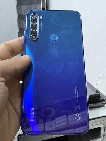 telefon aliram: Xiaomi Redmi Note 8 (mavi) Hecbir problemi yoxdu 4/64Gb - Ekran: 6.3" — 2