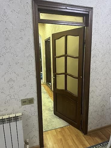 oglan ucun hediyye secimi: Taxta ara qapılar dəsti - Material: masiv ağac (təbii taxta), tünd — 2