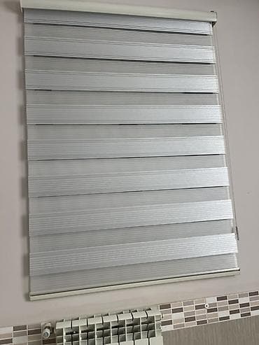 Zebra jalüz pərdə - Model: zebra (ikiqat qatı-parça kombinasiyalı) -