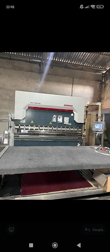 Metal dəzgahları: Durma AD-R 30135 hidravlik press əyici (press brake) - Marka/model — 1