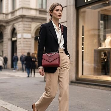 canta: Новая сумка Prada, привезли в подарок реплика A класса, есть чехол — 2