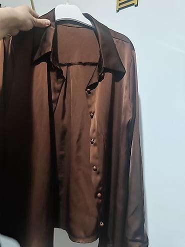 Другая женская одежда: Satın almaq üçün qadın köynəkləri seti - Model 1: Şokolad rəngində — 1