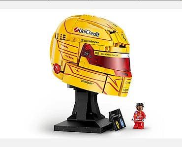 oyuncaq at: Scuderia Ferrari HP Lewis Hamilton Helmet – LEGO - Rəsmi LEGO — 5