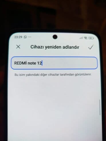 Foto və videokameralar: Redmi 12, 256 GB, rəng - Yaşıl, Sensor — 6