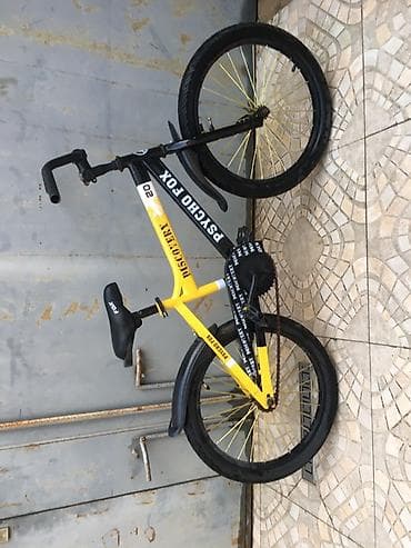 velo home: BMX tipli velosiped - Çərçivə: Qarşısı-qara, arxası-sarı rəngli — 8