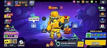 Brawl Stars hesabı – yüksək səviyyəli, zəngin kontentli - Kupa: 44