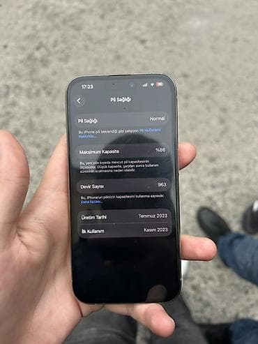 go pro camera: IPhone 15 Pro, Natural Titanium, Face ID — 3