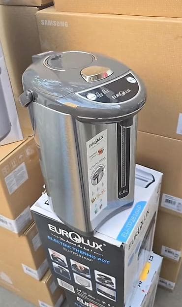 termos caynik: Termopot Eurolux, 6 l, Yeni, Ünvandan götürmə, Ödənişli çatdırılma, Rayonlara çatdırılma — 10