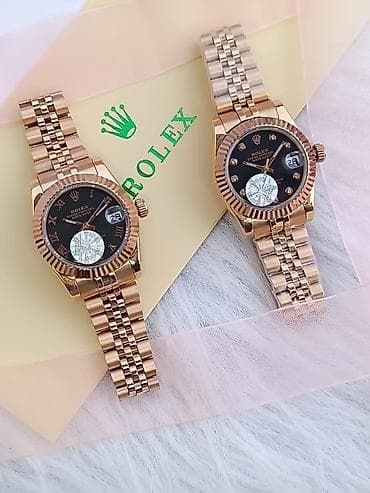 saat gence: Yeni, Qol saatı, Rolex, rəng - Qızılı — 10