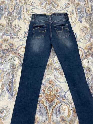 Boşqablar: Джинсы на мальчика 11-12 лет. В отличном состоянии — 2