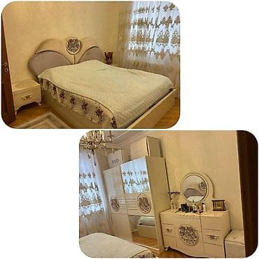 madeyra mebel: Bazalı yataq dəsti. Satılır 350 azn. Heçbir problemi yoxdur. Matras — 1