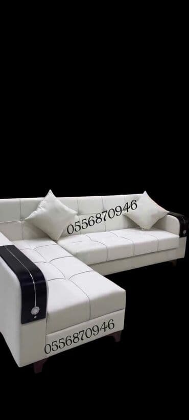 metbex ucun divan: Künc divan, Qonaq otağı üçün, Parça, Bazalı, Açılan, Kitab — 2