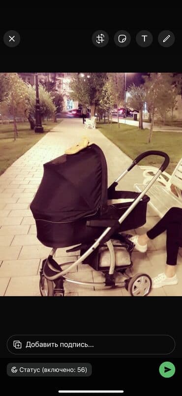 gəlinciklər üçün uşaq arabaları: Araba-beşiklər — 1