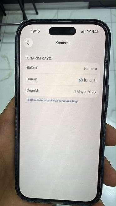 iphone 15 satış: IPhone 15 Pro, White Titanium, Face ID — 8