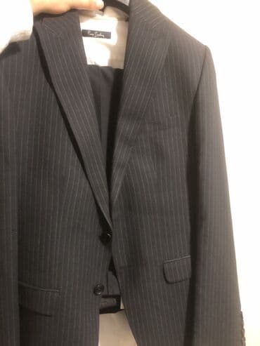 yay ucun kişi mokasinləri: Pierre Cardin kişi kostyumu – klassik nazik zolaqlı dizayn - İki — 4