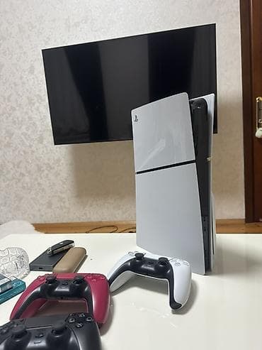 fiber optic modem: PlayStation 5 (Diskli versiya) oyun konsolu 1 pultu verilir ancağ — 1