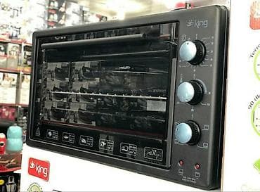 Soba Elektrik soba tok peci king 55 litr Turk istehsali Saatli — 1