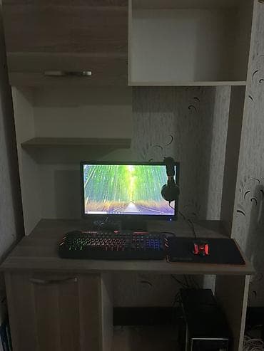 komputer pultu: Masaüstü kompüter komplekti – oyun və gündəlik istifadə üçün hazır — 1