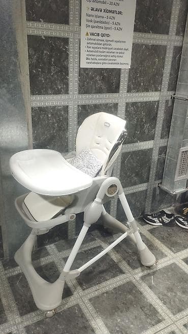 mektebli canta: Kidilo uşaq yemək stulu təcili satilir - Rahat və geniş oturacaq — 9