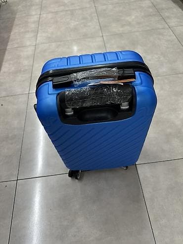 Sərt korpuslu əl yol çantası – mavi rəng - Maksimum tutum: 15 kq — 3
